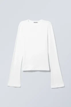 Weekday LONG SLEEVE COTTON TOP><noscript><img width=