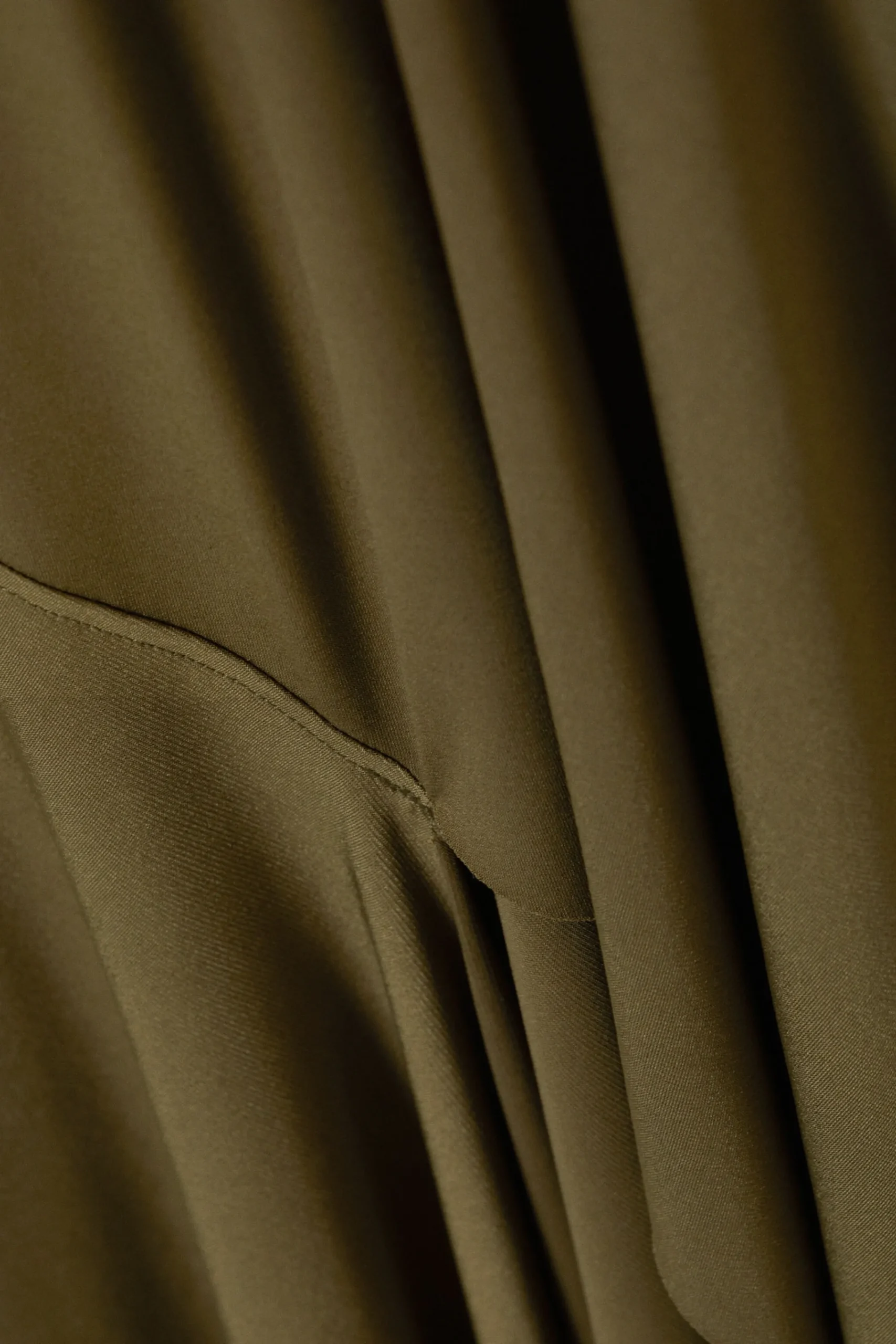 Weekday LONG-SLEEVED ASYMMETRIC DRAPED DRESS>Women Dresses