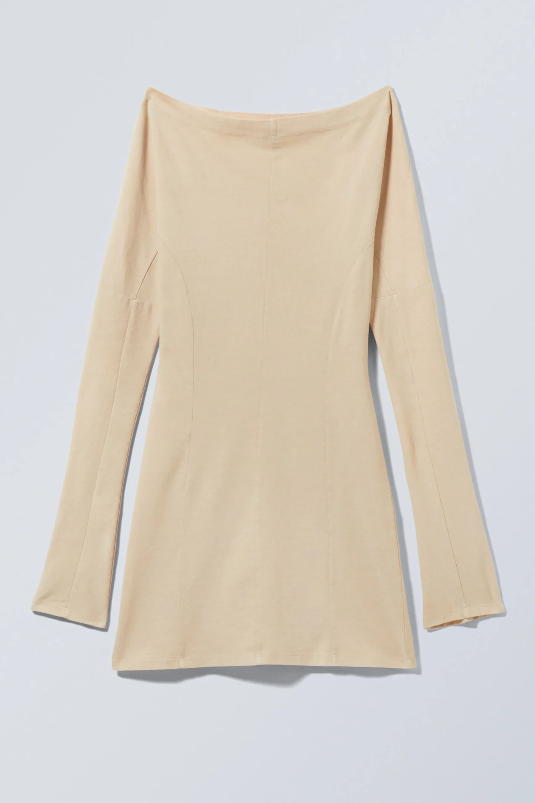 Weekday LONG-SLEEVED OFF-SHOULDER MINI DRESS>Women Dresses