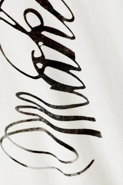 Weekday LONG-SLEEVED OVERSIZED PRINTED T-SHIRT><noscript><img width=