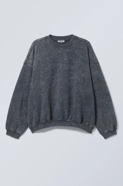 Weekday LONG-SLEEVED OVERSIZED SLOUCHY SWEATSHIRT><noscript><img width=