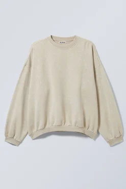 Weekday LONG-SLEEVED OVERSIZED SLOUCHY SWEATSHIRT><noscript><img width=