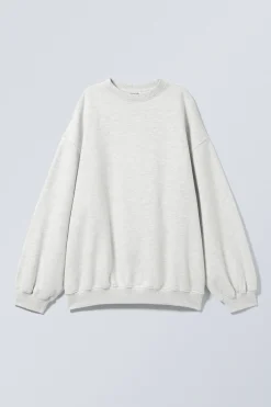 Weekday LONG-SLEEVED OVERSIZED SWEATSHIRT>Women Basics|Sweatshirts