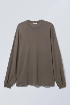 Weekday LONG-SLEEVED OVERSIZED T-SHIRT><noscript><img width=