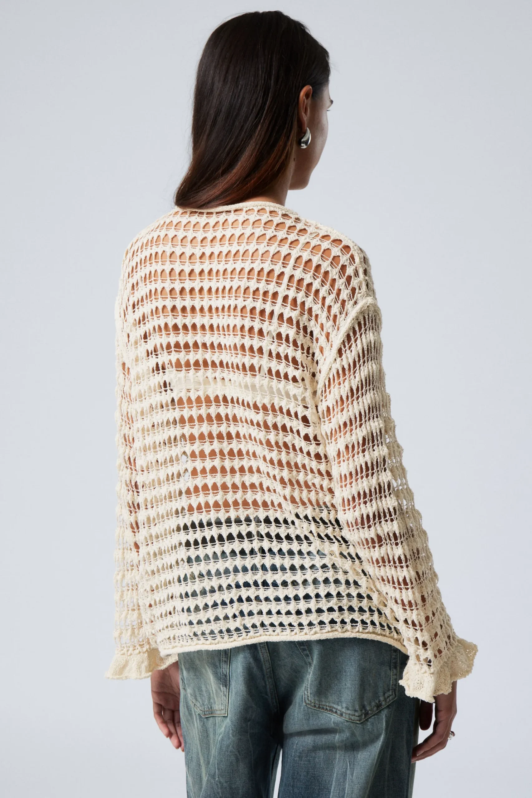 Weekday LOOSE FIT OPEN-KNIT SWEATER>Women Knitwear