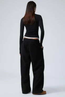 Weekday LOOSE FLEECE TROUSERS><noscript><img width=