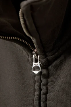 Weekday LOOSE FUNNEL NECK ZIP CARDIGAN><noscript><img width=