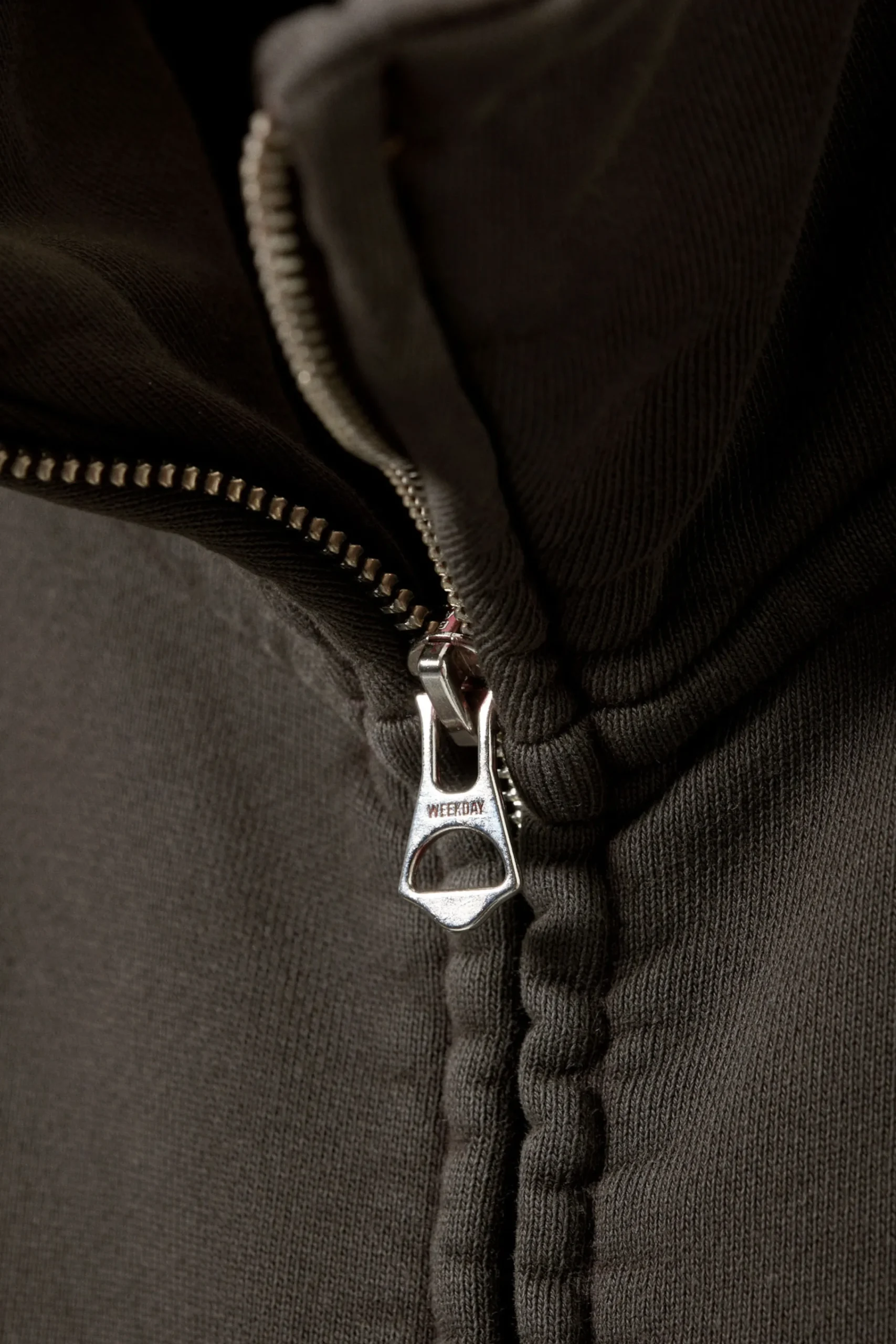 Weekday LOOSE FUNNEL NECK ZIP CARDIGAN>Women Knitwear