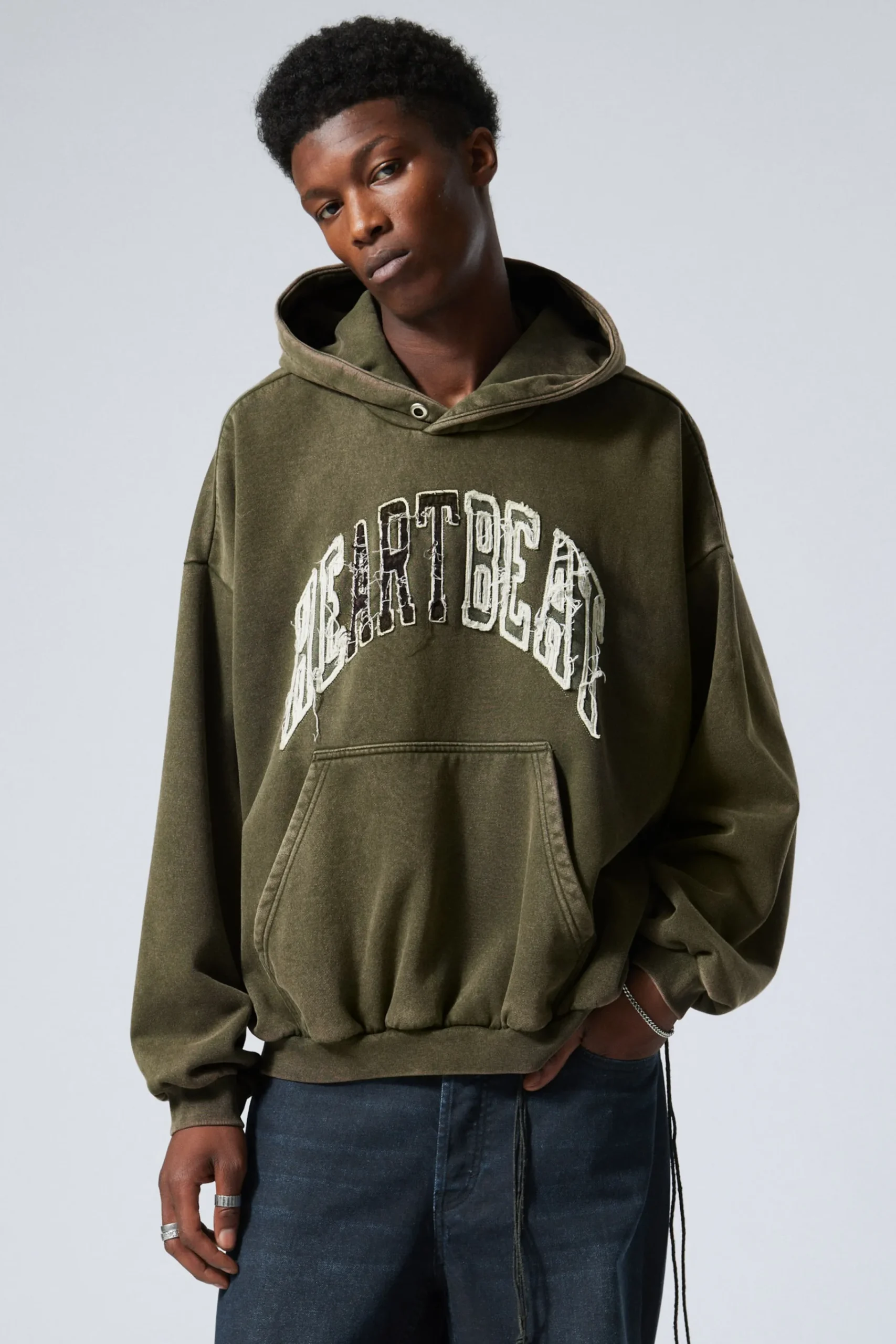 Weekday LOOSE GRAPHIC HEAVYWEIGHT HOODIE> Graphics|Hoodies