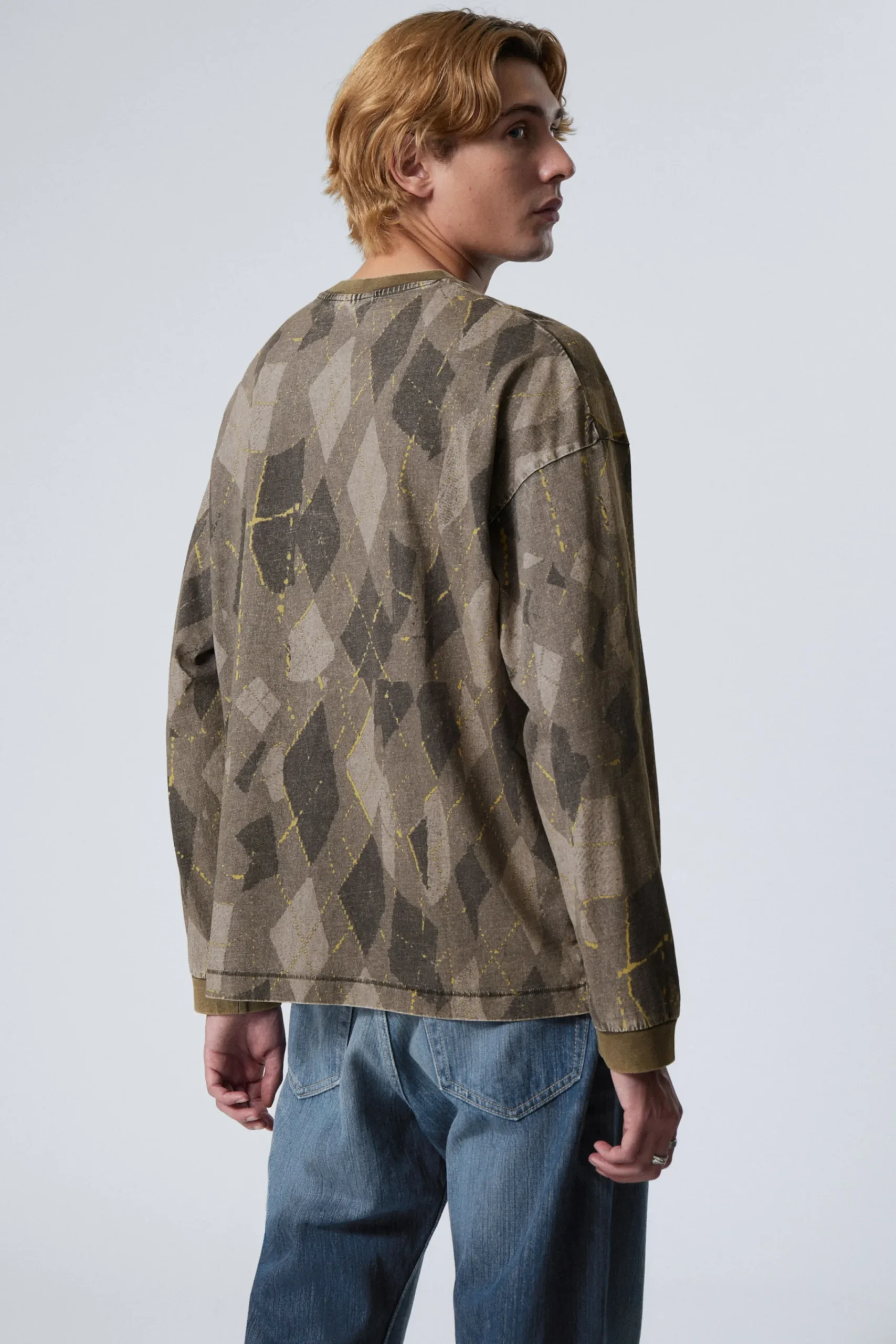 Weekday LOOSE GRAPHIC LONG SLEEVE T-SHIRT> T-Shirts & Tops