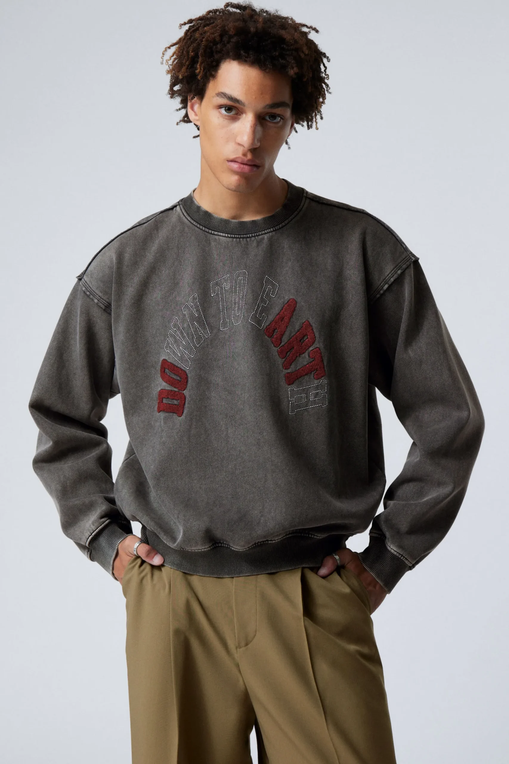Weekday LOOSE GRAPHIC SWEATSHIRT> Graphics|Sweatshirts