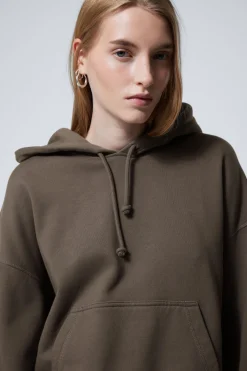 Weekday LOOSE HEAVYWEIGHT HOODIE>Women Hoodies|Basics