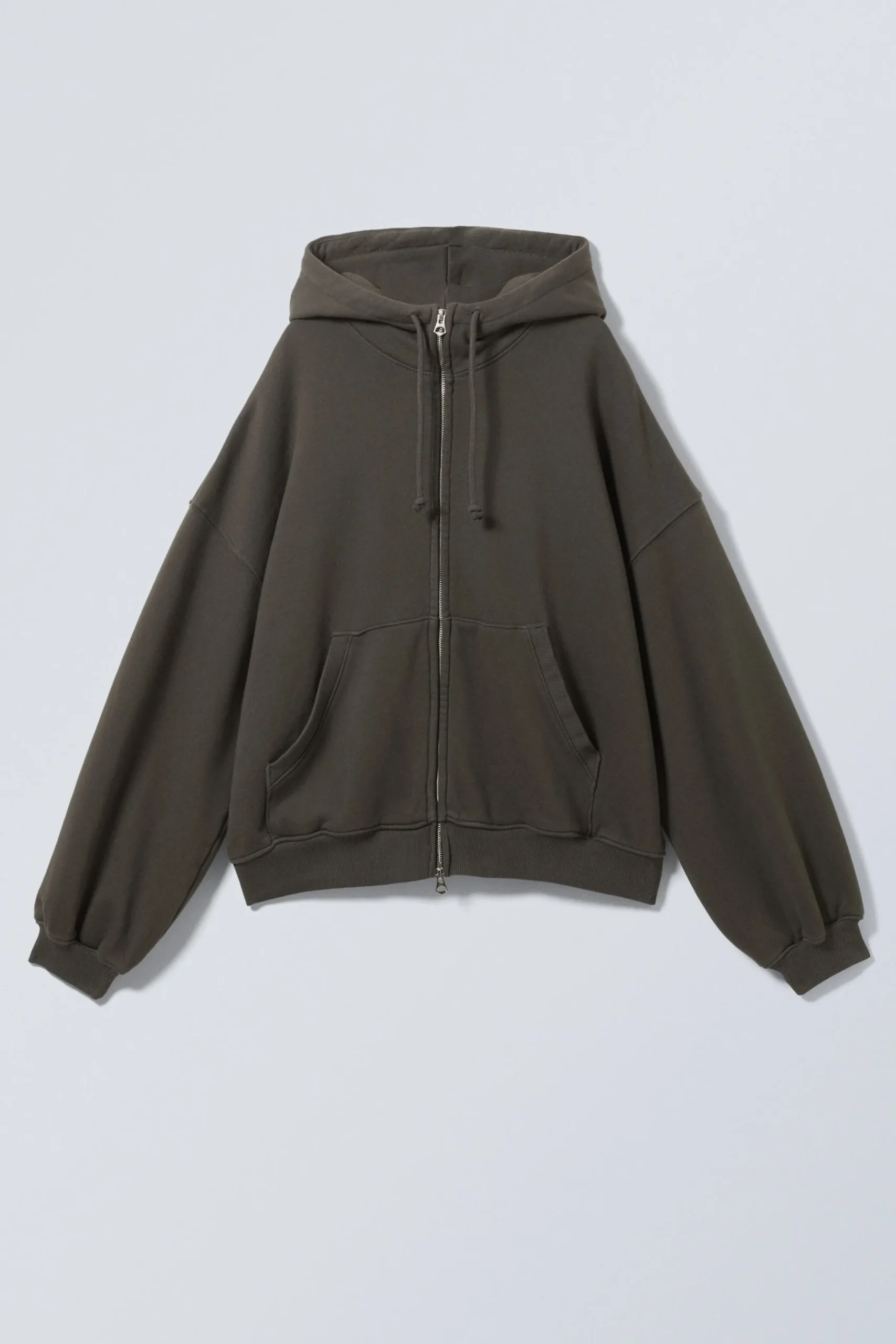 Weekday LOOSE HEAVYWEIGHT ZIP HOODIE>Women Hoodies|Basics