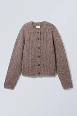 Weekday LOOSE KNITTED CARDIGAN><noscript><img width=