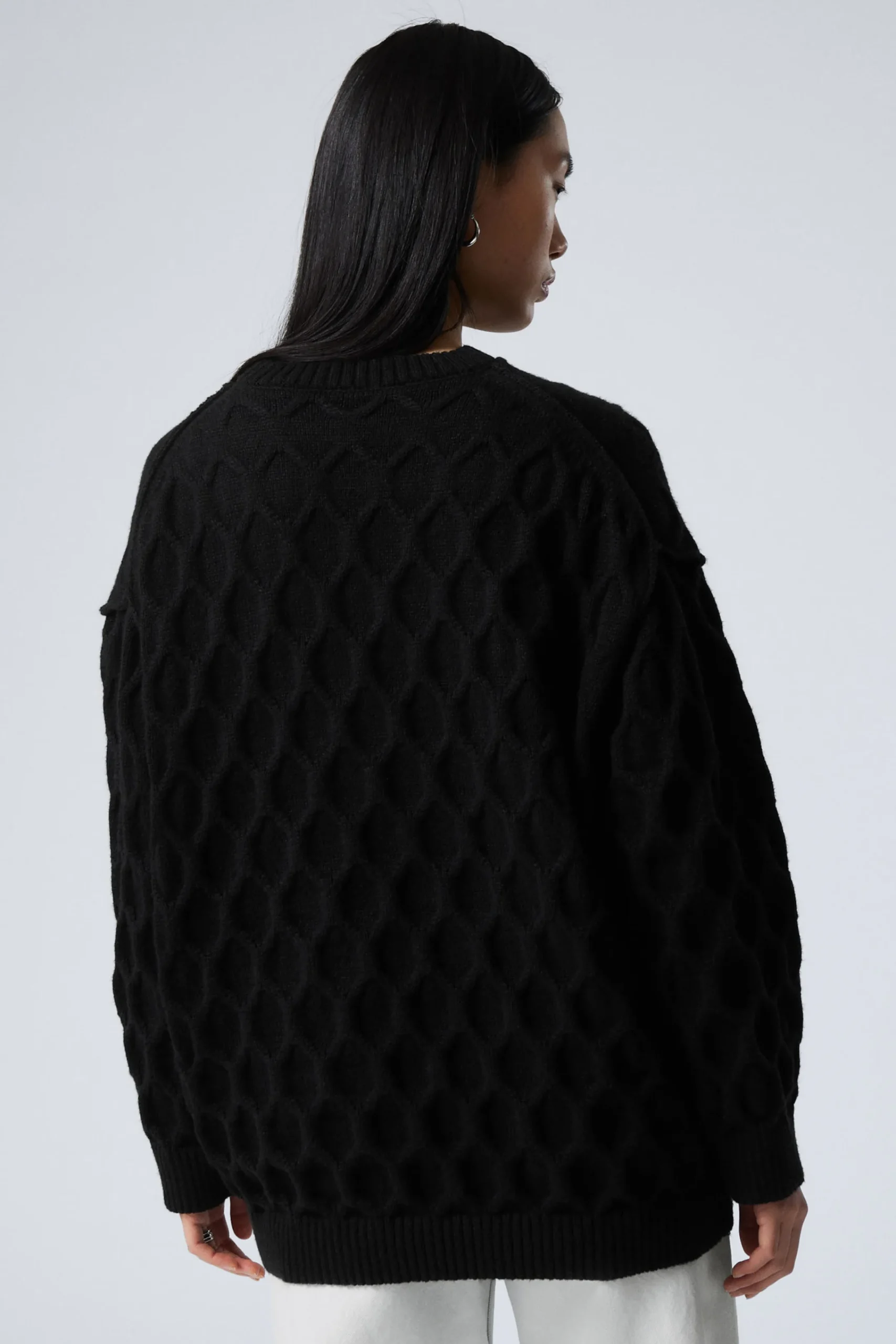 Weekday LOOSE KNITTED STRUCTURE SWEATER>Women Knitwear