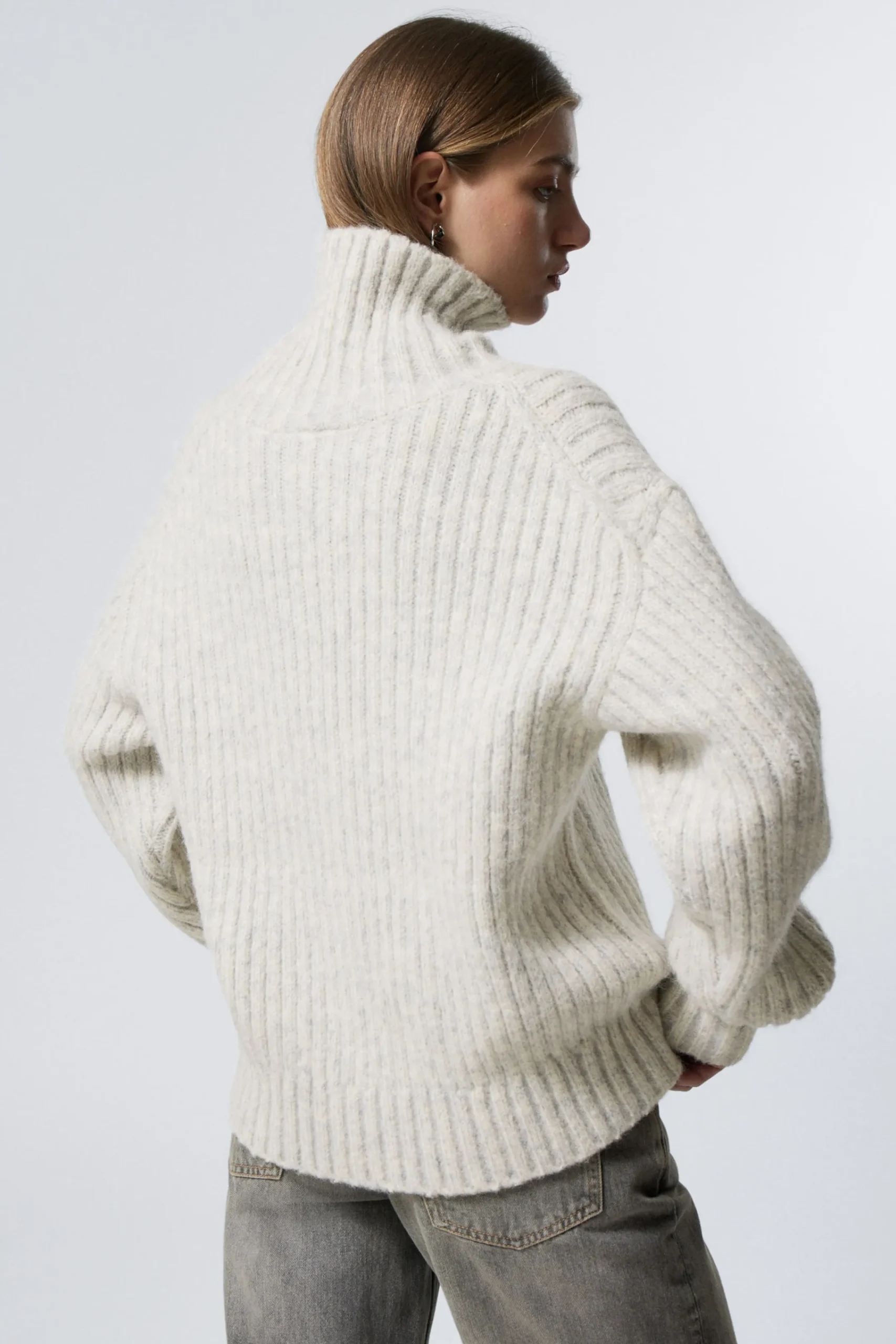 Weekday LOOSE KNITTED TURTLENECK SWEATER>Women Knitwear