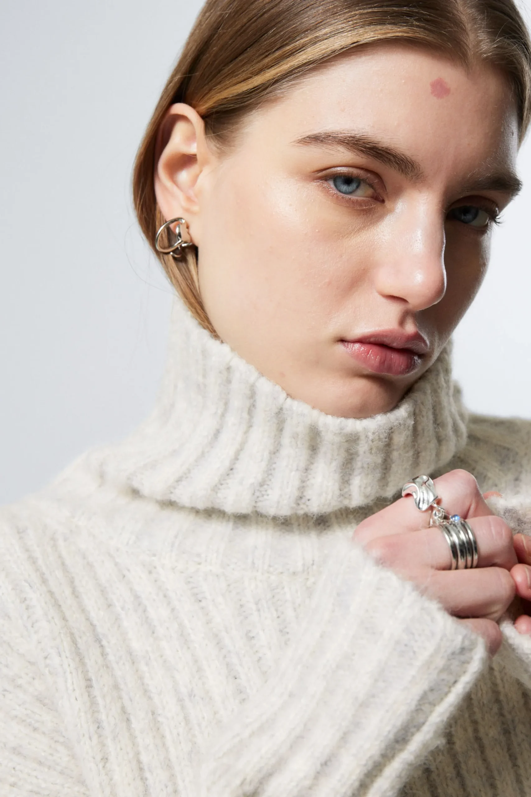 Weekday LOOSE KNITTED TURTLENECK SWEATER>Women Knitwear