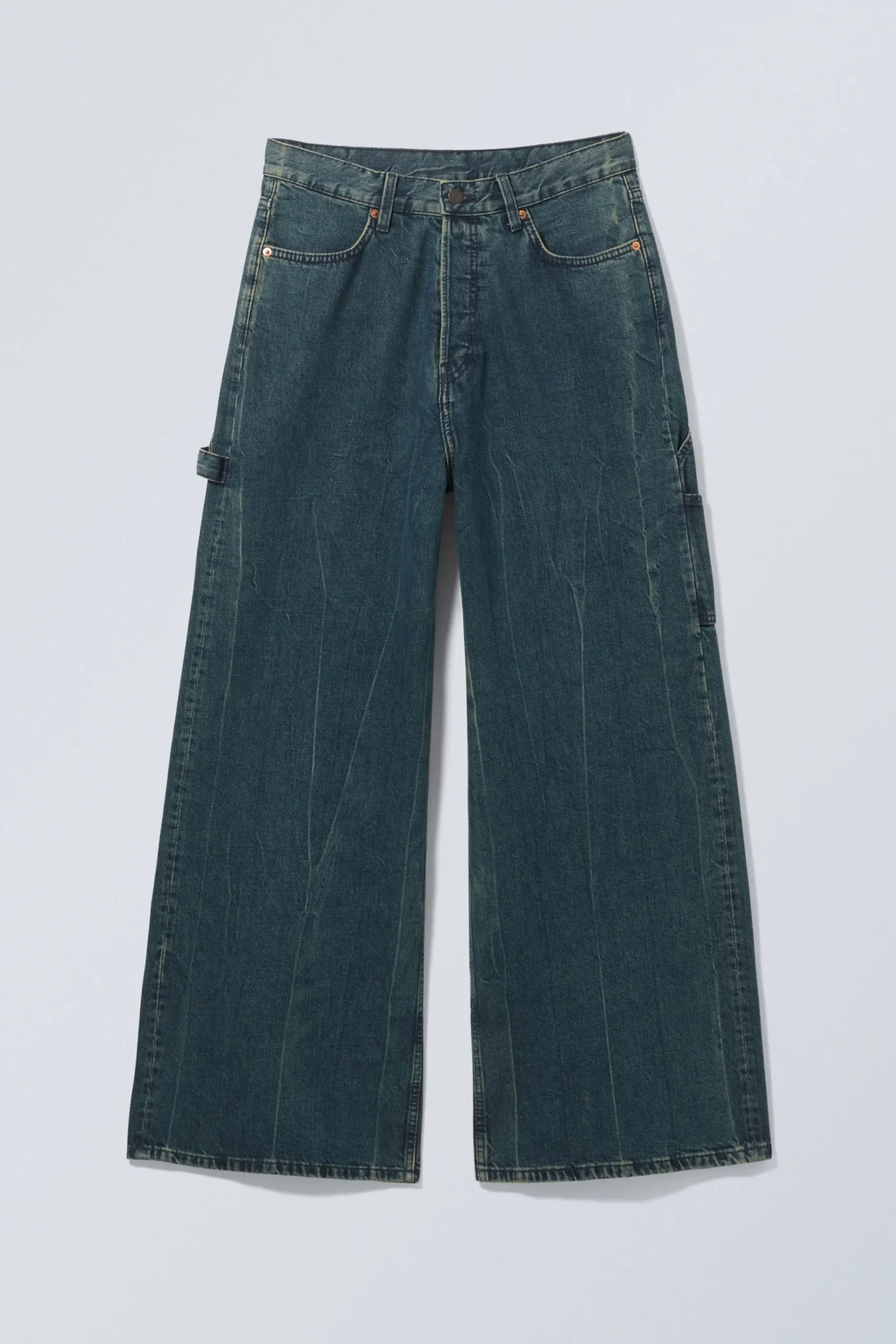 Weekday LOOSE REGULAR WAIST WIDE CARPENTER JEANS> Jeans