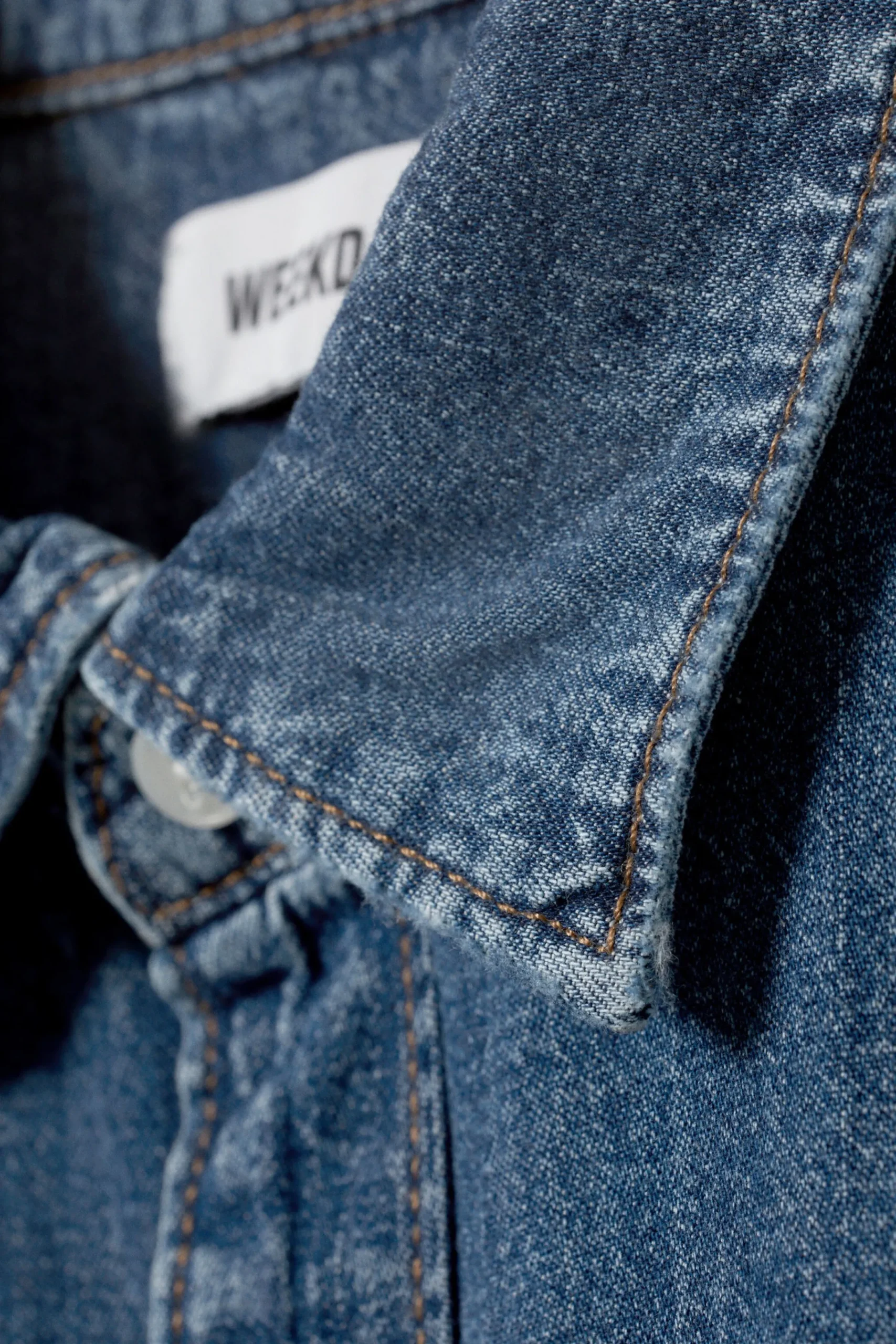 Weekday LOOSE SHORT SLEEVE DENIM SHIRT> Shirts