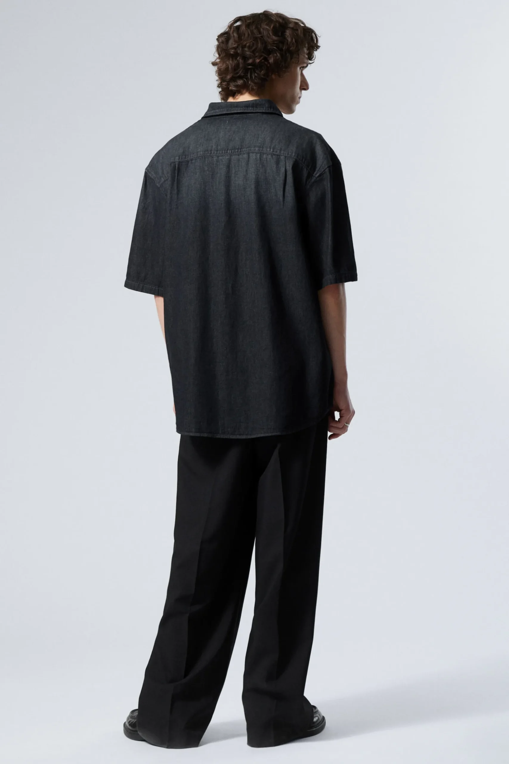 Weekday LOOSE SHORT SLEEVE DENIM SHIRT> Shirts