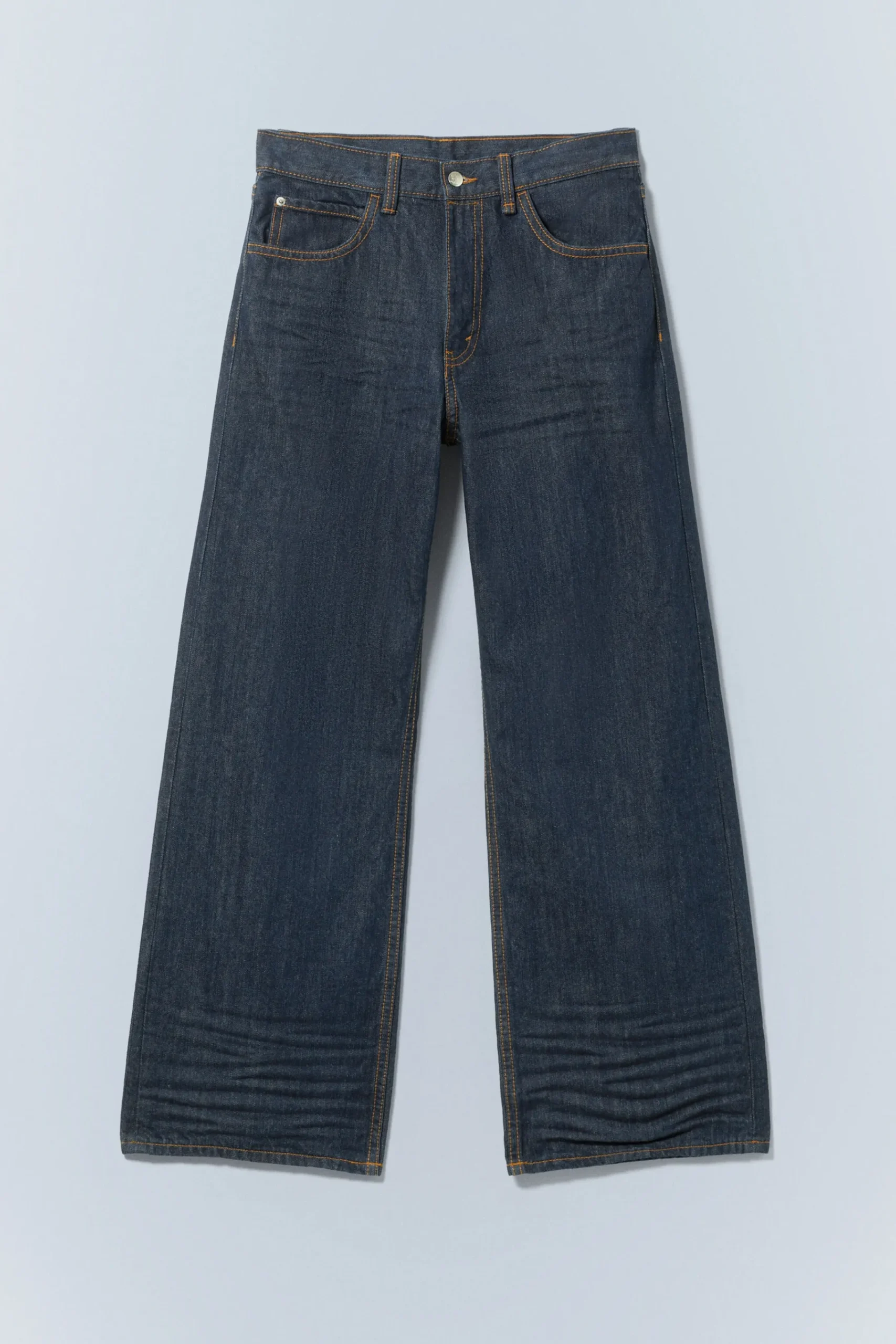 Weekday LOOSER REGULAR WAIST LOOSE STRAIGHT JEANS> Jeans