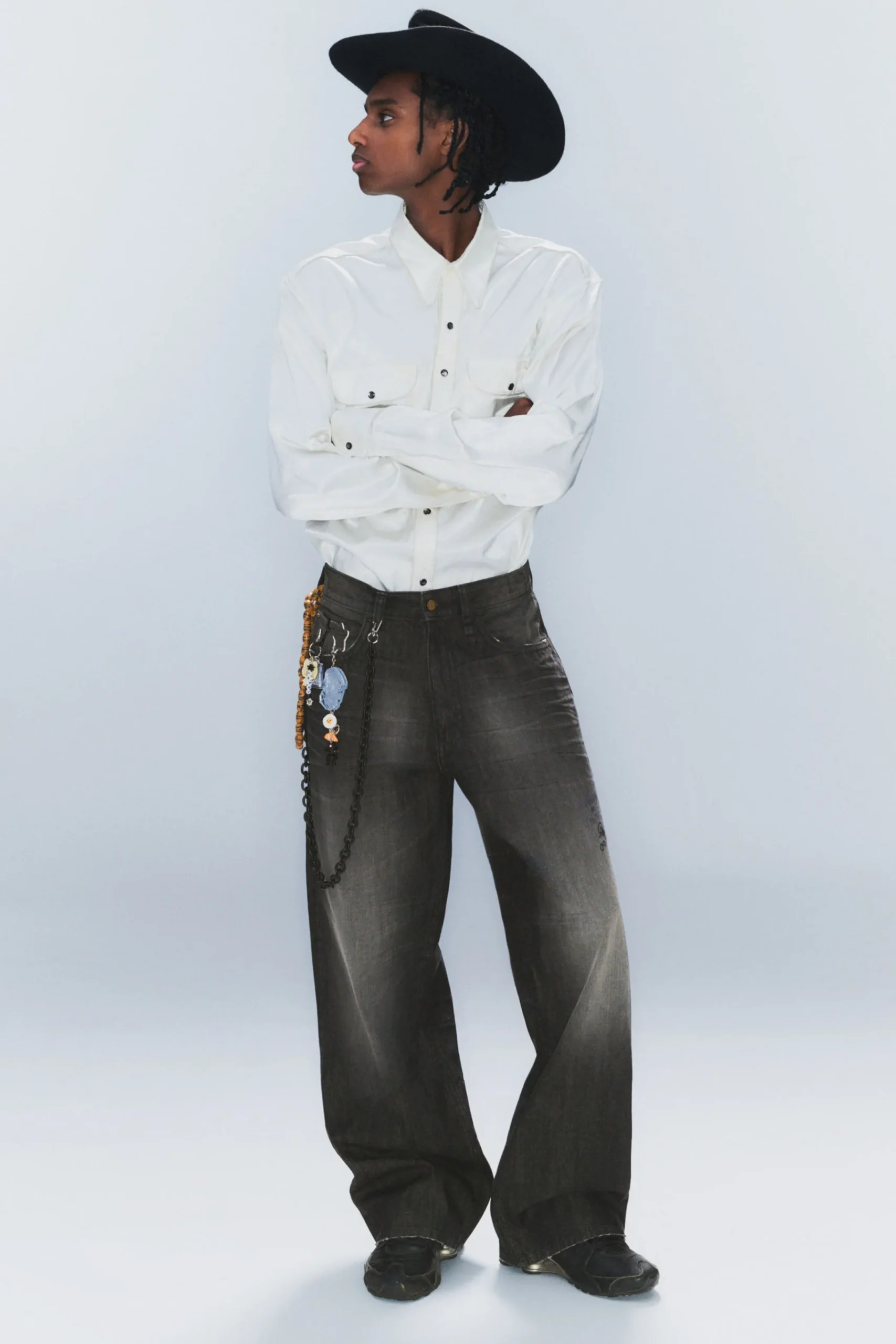 Weekday LOOSER REGULAR WAIST LOOSE STRAIGHT JEANS> Jeans