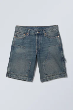 Weekday LOW CARPENTER DENIM SHORTS> Shorts