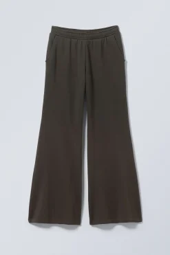Weekday LOW RELAXED FLARED HEAVY SWEATPANTS>Women Trousers|Basics