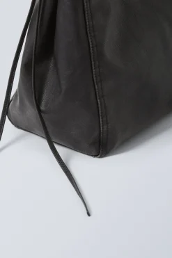 Weekday MEDIUM FAUX LEATHER TOTE BAG><noscript><img width=