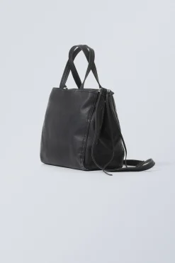 Weekday MEDIUM FAUX LEATHER TOTE BAG><noscript><img width=