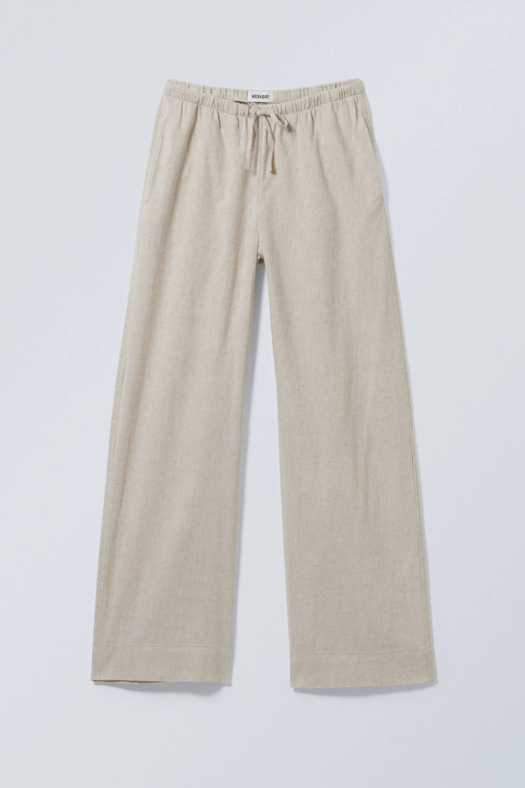 Weekday MIA LINEN MIX TROUSERS>Women Trousers