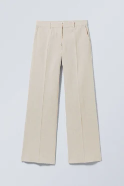Weekday MID LINEN BLEND SUIT TROUSERS>Women Trousers