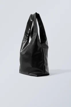 Weekday MINI FAUX LEATHER TOTE><noscript><img width=