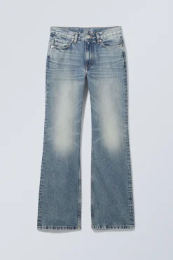 Weekday MOON MID RISE REGULAR BOOTCUT LEG JEANS><noscript><img width=