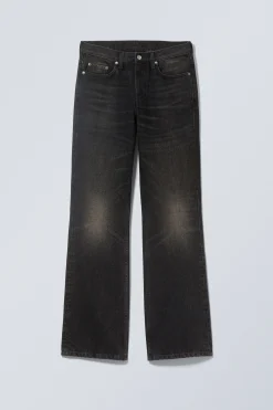 Weekday MOON MID RISE REGULAR BOOTCUT LEG JEANS><noscript><img width=