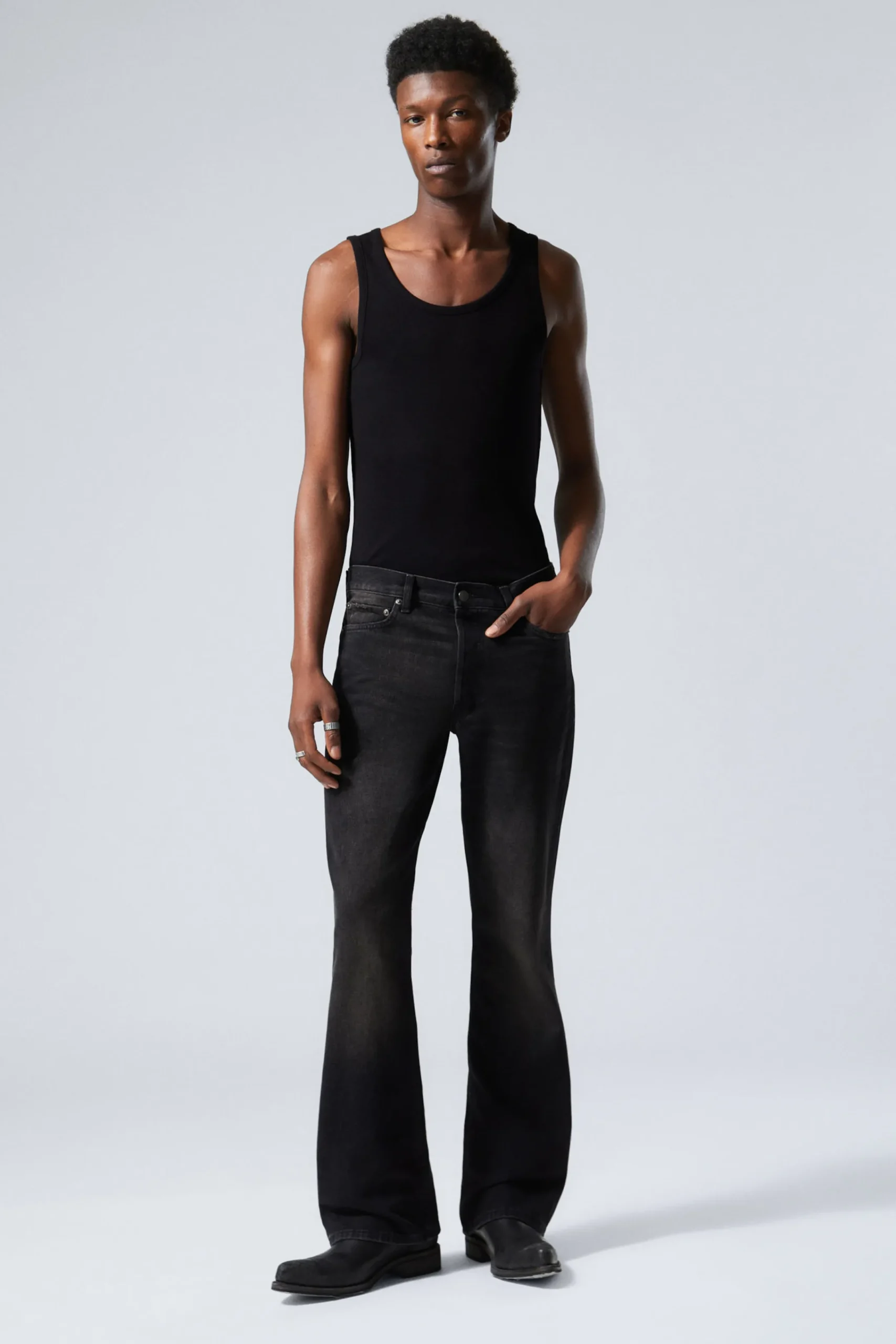 Weekday MOTION SLIM BOOTCUT JEANS> Jeans
