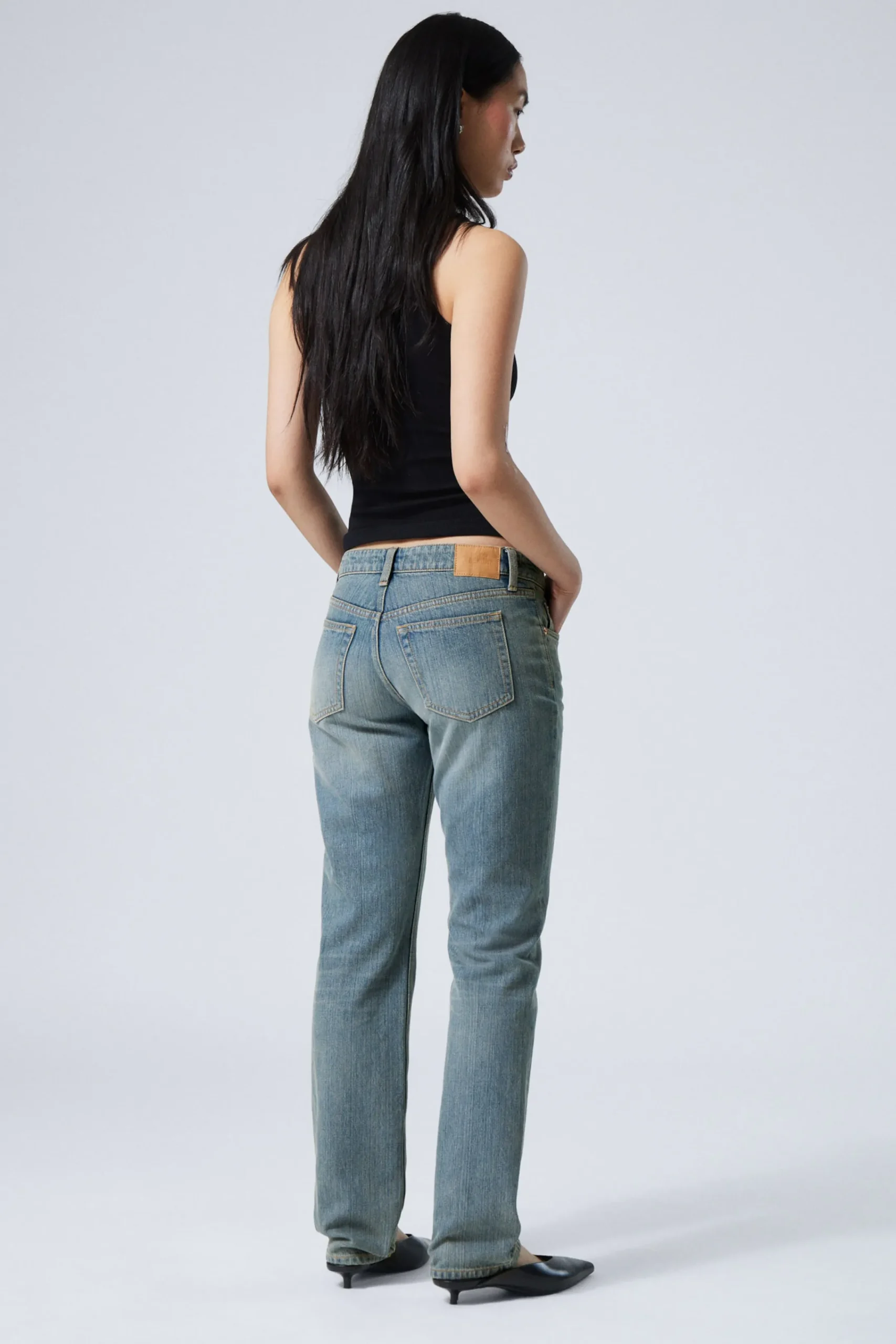 Weekday NAIL LOW RISE SLIM STRAIGHT LEG JEANS>Women Jeans