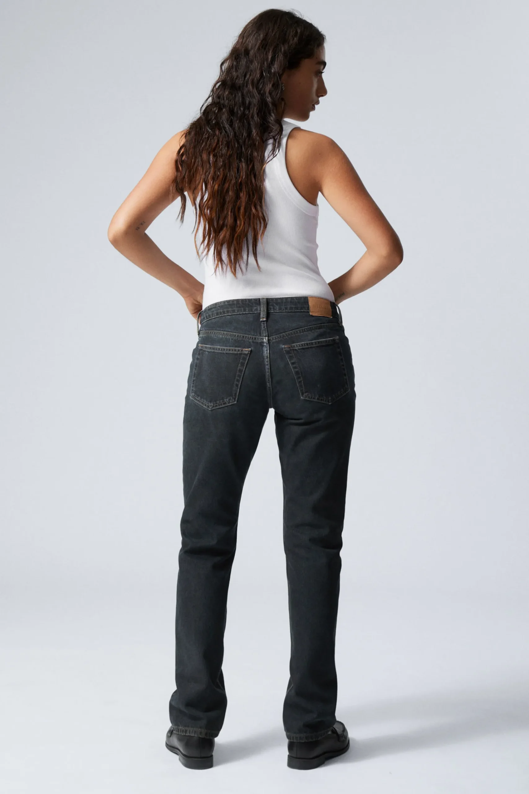 Weekday NAIL LOW RISE SLIM STRAIGHT LEG JEANS>Women Jeans