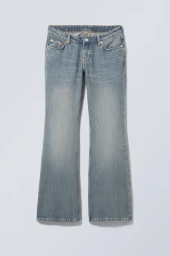 Weekday NOVA LOW RISE SLIM BOOTCUT LEG JEANS>Women Jeans