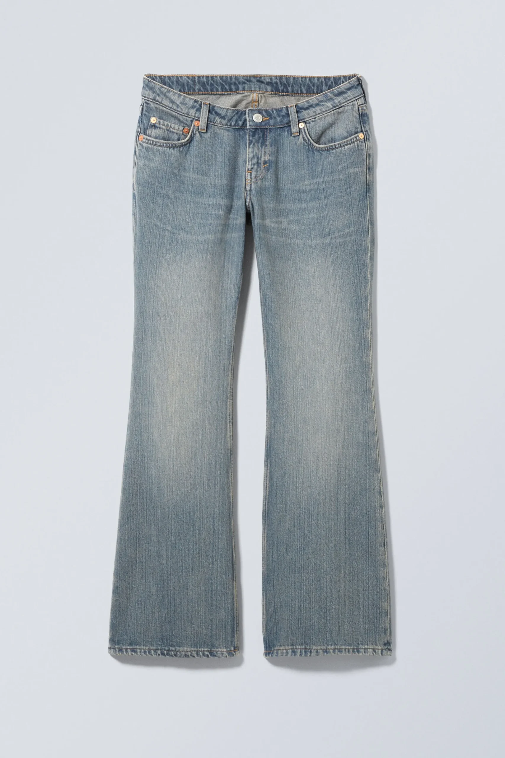Weekday NOVA LOW RISE SLIM BOOTCUT LEG JEANS>Women Jeans
