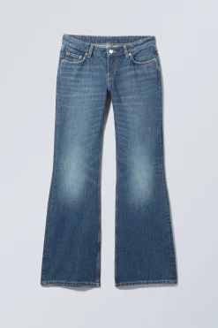 Weekday NOVA LOW RISE SLIM BOOTCUT LEG JEANS>Women Jeans