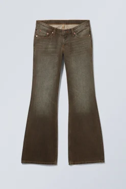 Weekday NOVA LOW RISE SLIM BOOTCUT LEG JEANS><noscript><img width=