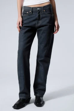 Weekday ORBIT MID RISE REGULAR STRAIGHT LEG JEANS><noscript><img width=