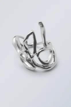 Weekday ORGANIC SHAPED RING>Women Jewellery