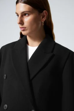 Weekday OVERSIZED DOUBLE-BREASTED WOOL-BLEND COAT>Women Jackets & Coats