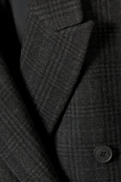 Weekday OVERSIZED DOUBLE-BREASTED WOOL-BLEND COAT><noscript><img width=