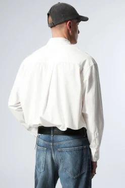 Weekday OVERSIZED GRAPHIC COTTON SHIRT><noscript><img width=