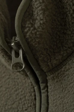 Weekday OVERSIZED HALF-ZIP FLEECE SWEATSHIRT><noscript><img width=