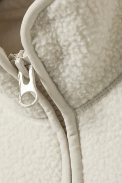 Weekday OVERSIZED HALF-ZIP FLEECE SWEATSHIRT><noscript><img width=