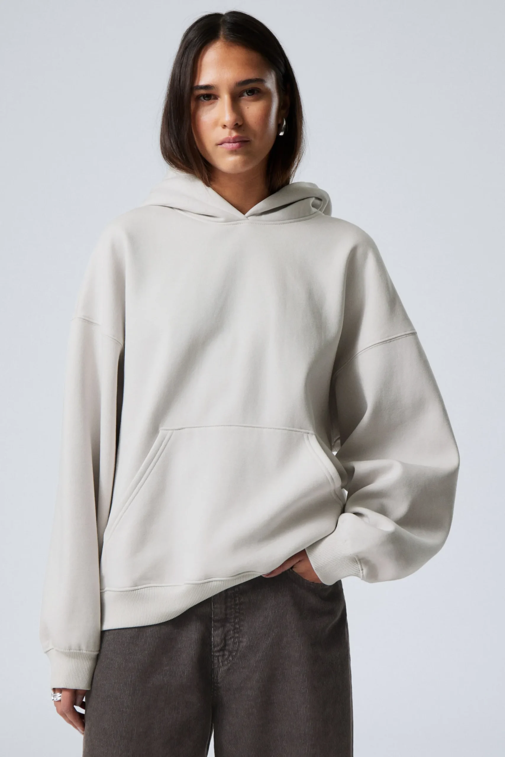 Weekday OVERSIZED HEAVYWEIGHT HOODIE>Women Hoodies|Basics